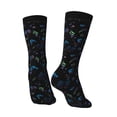 thumbnail image 3 of Goofa Gamepads Printed Men's Crew Socks, Soft Durable Breathable Moisture-Wicking with Odor Control Cotton socks, 3 of 9