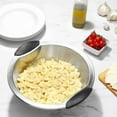 thumbnail image 7 of 5 Qt Stainless Steel Colander: Dishwasher-Safe Strainer for Pasta & More, Clear, 11.7" Width, 7 of 7