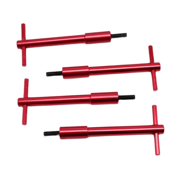 Juego de 4 barras en T para tapa de válvula, repuestos de fácil instalación, accesorios para motor de coche, kit de sujeción de pernos para tapa de