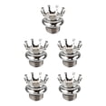 thumbnail image 1 of Decodeary Vented Aluminum Flush Up Tank Cap for Practical and Long-lasting Silver 6.8x7cm 5Set, 1 of 6