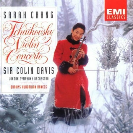 Tchaikovsky: Violin Concerto (CD) by Jonathan Feldman (piano) Sarah Chang (violin) London Symphony Orchestra Colin Davis (conductor)