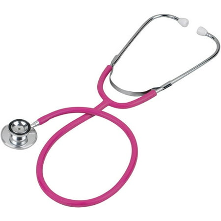 Prism Series Aluminum Dual Head Stethoscope, Magenta, Boxed