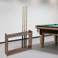 thumbnail image 1 of Soporte de madera para tacos de billar, soporte profesional y moderno, regalo para jugadores, estable y resistente, con 12 ranuras, organizador de, 1 of 8