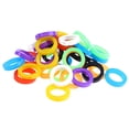 thumbnail image 1 of STRANDCHIC 50Pcs Silicone Assorted Color Key Caps Waterproof Daily Use Decoration, 1 of 6