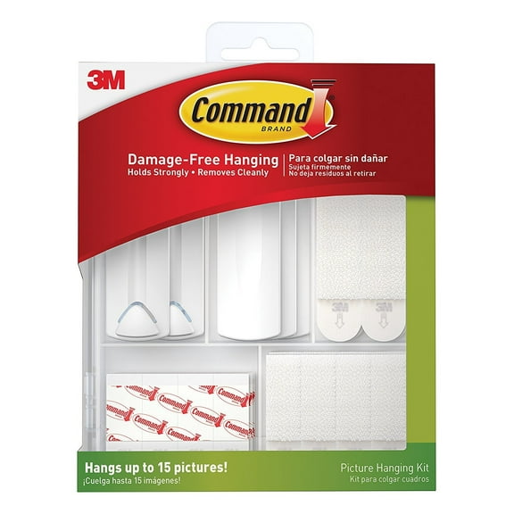 Command Picture Hanging Kit - Picture Hanging Strips, 2 Lb Max Load - 4 Pack