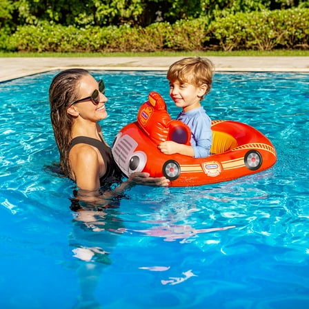 Little Tikes Fire Truck Infant Pool Float with Seat