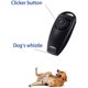 thumbnail image 5 of Clicker para perros, Clicker de 3 piezas (negro), 2 en 1 - Clicker para adiestramiento de perros con Wh, 5 of 5