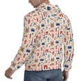 thumbnail image 3 of Hoodies for Men - Paris Long Sleeve Comfrt Men'S Fashion Hoodies & Sweatshirts, Sweatshirts for Men Hoodies Pullover Clothing Clothes with Pouch, 3 of 7