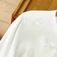thumbnail image 6 of Dpjklzsn Women's Cotton Linen Embroidered Blouse, 3/4 Sleeve Button Down Shirt, Loose Fit Casual Summer Top, 6 of 9
