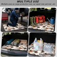thumbnail image 3 of Qpednta Pumpkin Cobweb Cargo Liner 29"x39" All Weather Trunk Mat for SUV, Polyester Carpet Non-Slip Backing Machine Washable Water Resistant Rear Trunk Protector Universal Fits Sedan Truck, 3 of 7