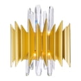 thumbnail image 1 of 5 Light Wall Sconce with Satin Gold finish, 1 of 6