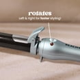 thumbnail image 5 of Beachwaver Pro Series Ceramic Rotating Curling Iron, Silver, 1 inch, 5 of 9