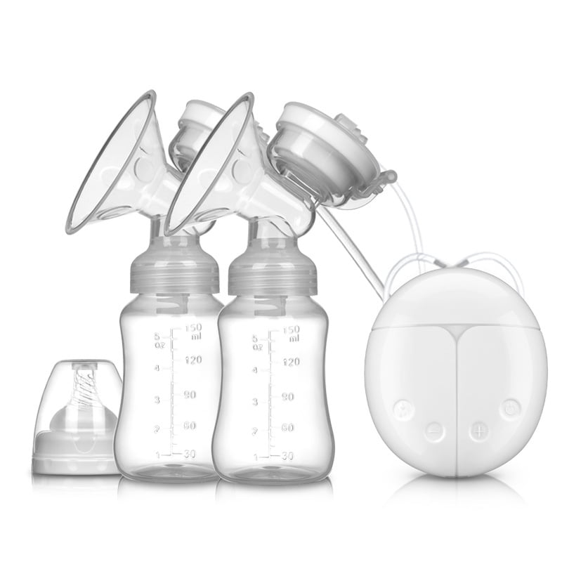 Babarla Double Electric Breast Pumps Strong Suction 310mmhg Max Pain Free Breastfeeding Pump With 2 Modes 9 Levels And Memory Function Rechargeabl