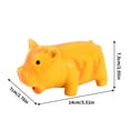 thumbnail image 3 of JoyMoreToys Durable Dog Chew Toy, Cute Pig Grunting Squeak Interactive Toy for Small Medium Large Pets, 3 of 5