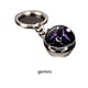 thumbnail image 4 of Minnieouse Llaveros Moda moderna Simple Cielo estrellado Llavero de metal Tiempo Piedra Bola de cristal Arte Colgante de doble cara Accesorios Ropa, zapatos y accesorios Miscelánea gini, 4 of 6