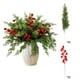 thumbnail image 2 of Set de ramas artificiales de bayas rojas para Navidad | Decoración de mesa navideña de plástico realista | Material de guirnaldas festivas para centros de mesa DIY | 55 ramas 20 bayas, 2 of 6
