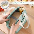 thumbnail image 4 of Insulated Lunch Bag Cute Tote Bag Easy Clean Lunch Box Bag, 4 of 5