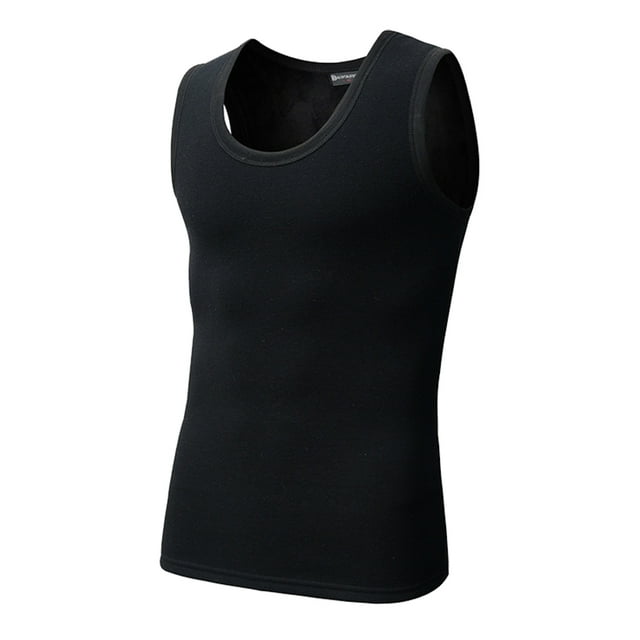 Guardurnaity Chaleco cálido de terciopelo, ropa interior de fondo de doble cara, ajustada, ajustada, térmica, ajustada, ropa para deportes y correr Camisetas Tipo 3 Guardurnaity AP013566-03