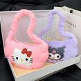 thumbnail image 2 of Bolso de felpa Kawaii Sanrio para mujer, Hello Kitty, My Melody, bolso cruzado, paquete Cinnamoroll, regalo de cumpleaños para niña, 2 of 4