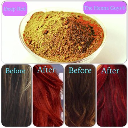 Deep Red Henna Hair Beard Color Dye 2 Pack The Henna Guys Walmart Canada