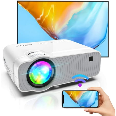 projector mirroring bomaker wifi wireless portable mini movies tv outdoor