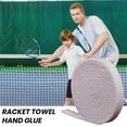 thumbnail image 4 of Anti-slip Tennis Racket Sweatband 1 Roll Tennis Racket Towel 5m Super Sweat Absorbent Thickened Sweat Tape Great Friction Anti-slip Soft Shockproof, 4 of 8