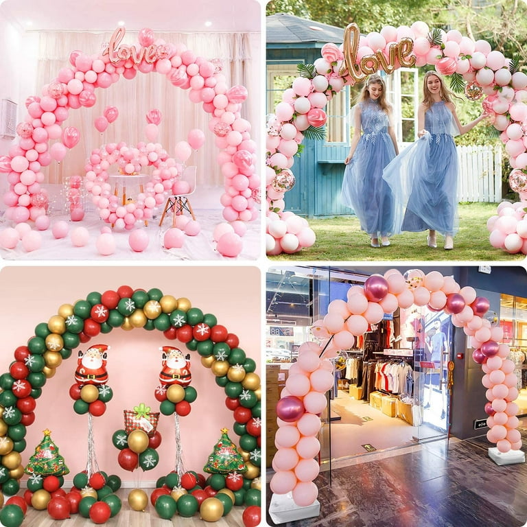 Table Balloon Arch Kit Adjustable Balloon Garland Stand with Desk Clips  Balloon Clips Knotter DIY Balloon Arch Frame Reusable Party Balloon  Accessories for Birthday Party Wedding Festival 