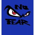 thumbnail image 2 of No Fear with Eyes Youth Royal Blue Long Sleeve Hoodie-Medium, 2 of 3
