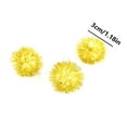 thumbnail image 3 of 100pcs Cat Sparkle Ball for Indoor Cats,1.18 Inch Assorted Color Glitter Kittens Toy Balls,Cat Chase Pom Pom Balls for Cats,Pom Poms for Crafts, 3 of 8