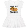 thumbnail image 3 of Inktastic You Had Me at Cookies Girls Baby Dress, 3 of 5