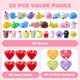 thumbnail image 2 of Mochi Squishy Toys JOYIN, 28 paquetes con tarjetas y corazones rellenos, 2 of 8