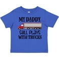 thumbnail image 3 of Inktastic Daddy Still Plays with Trucks Boys Toddler T-Shirt, 3 of 5