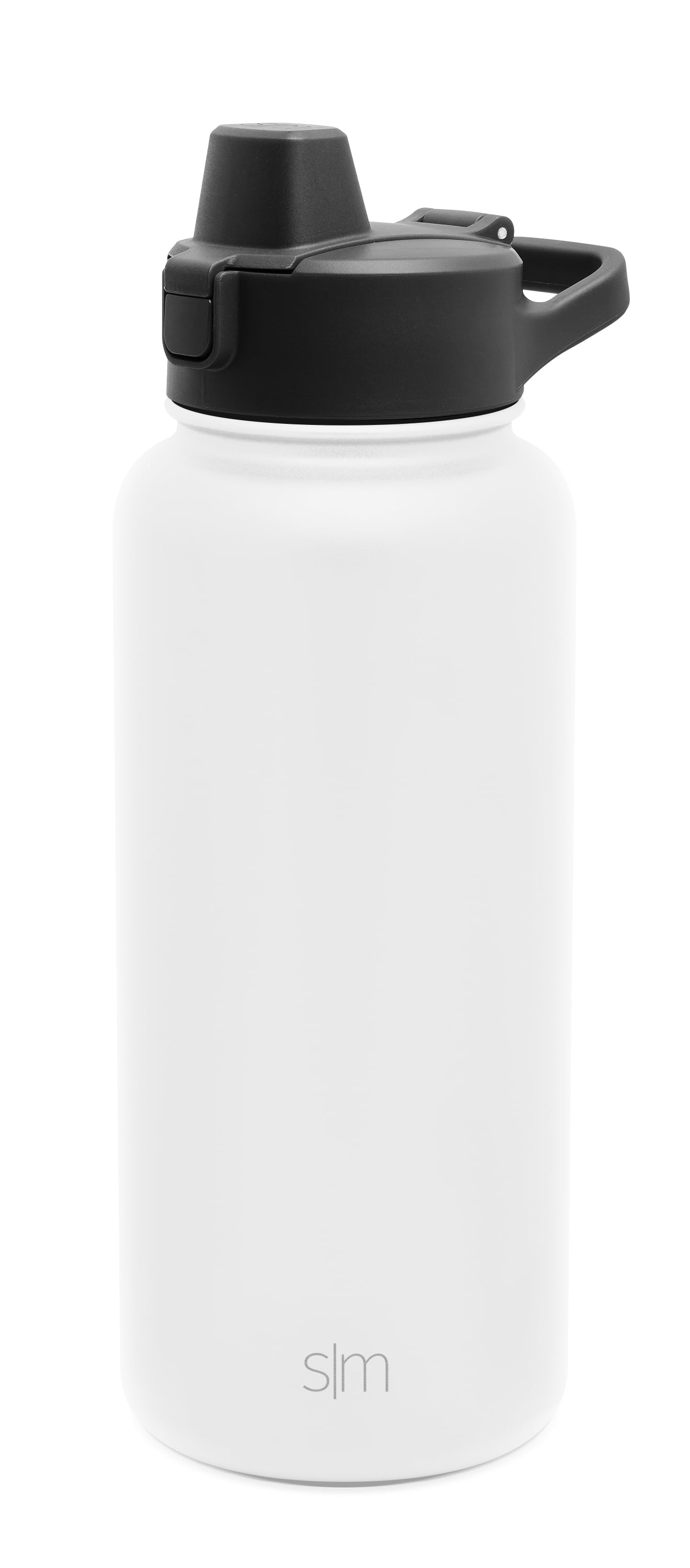 Simple Modern 32 Fluid Ounces Summit Insulated Stainless Steel Water Bottle with Straw Lid - Winter White