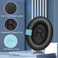thumbnail image 3 of QC35 Ear Pads - Replacement Earpads for Bose QuietComfort 35 II and Headphones & More (Black), 3 of 3