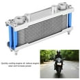 Upgrade Aluminum Motorcycle Engine Oil Cooler Cooling Radiator 50CC
