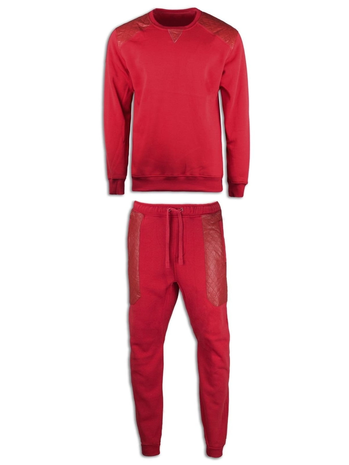 all white jogging suit
