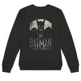 thumbnail image 4 of Batman: Caped Crusader Women's Crew Sweatshirt, Black, X-Large, 4 of 5