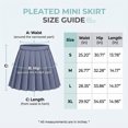 thumbnail image 2 of Womens Pleated Tennis Skirt with Shorts Pockets High Waisted Lightweight Workout Golf Skirts Athletic Skorts, 2 of 5