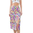 thumbnail image 1 of Lovito Romantic Floral Print Basic Women Skirts, 1 of 5