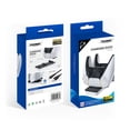 thumbnail image 5 of PS5 DualSense Controller Charging Dock - Dual-Slot Charger for 2 PS5 Controllers Simultaneously, Includes Contact Adapter, Fast Charging with LED Indicators, Anti-Slip Stable Base, 5 of 5