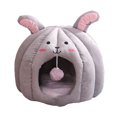 thumbnail image 2 of AMERTEER Lit pour Chat Forme Adorable Confortable Coussin Chaud pour Chat Nid Fournitures pour Chat, 2 of 10