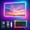 Rainbow Color, variant on PETGLE LED Lights for TV Led Backlight, 16.4ft RGB Led Strip Lights for TV Lights Behind, USB Led Light Strip for 55-70in TV, Bluetooth APP Control Music Sync Strip Lighting for Christmas Decorations