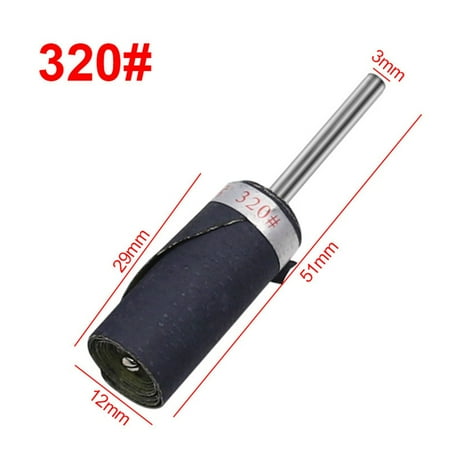 

Sandpaper Stick Grinding Head P180-P2000 Sanding Paper Polishing Bar for Finish