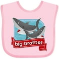 thumbnail image 3 of Inktastic Big Brother Shark Boys Baby Bib, 3 of 4