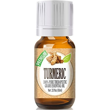 Healing Solutions - Turmeric Oil (10ml) 100% Pure, Best Therapeutic Grade Essential Oil -