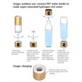 thumbnail image 4 of GFDYREE Portable Hydrogen Water Bottle Ionizer Generator 200ML Capacity, Safe for Home Office Travel, 4 of 7
