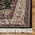 thumbnail image 3 of Safavieh Royal Kerman Cahal Oriental Wool Area Rug, Black/Ivory, 6' x 9', 3 of 8