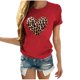 thumbnail image 1 of Camisetas de Manga Corta para Mujeres, Camiseta de Cuello Redondo Impresa de Moda, Primavera Y Verano Casual, 1 of 9