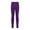 Dark Purple, variant on Little Kids Girls Elastic Waist Athletic Leggings Gymnastic Leotard Unitard Tights Pants for Burgundy 14