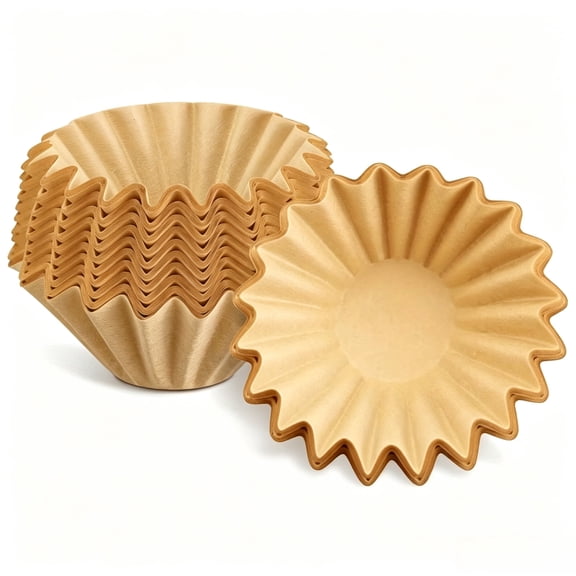 100PCS Disposable Coffee Paper Filters for Pod & Grounds Specialty Single-Serve Coffee Maker, Coffee Filter Compatible with Ninja PB051 PB041 Coffee Maker